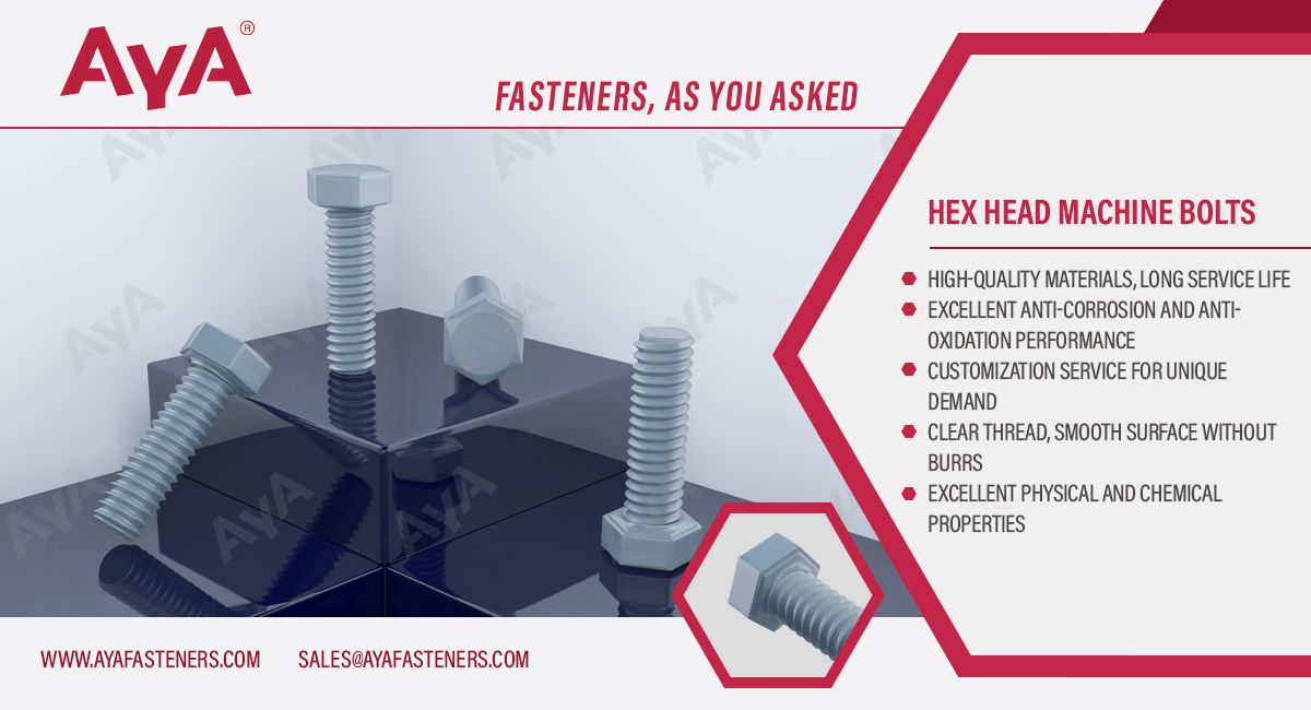 Hex Head Machine Bolts advantage