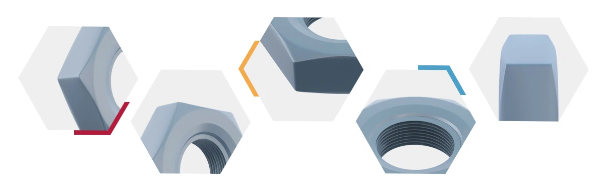Thin Hex Nuts details